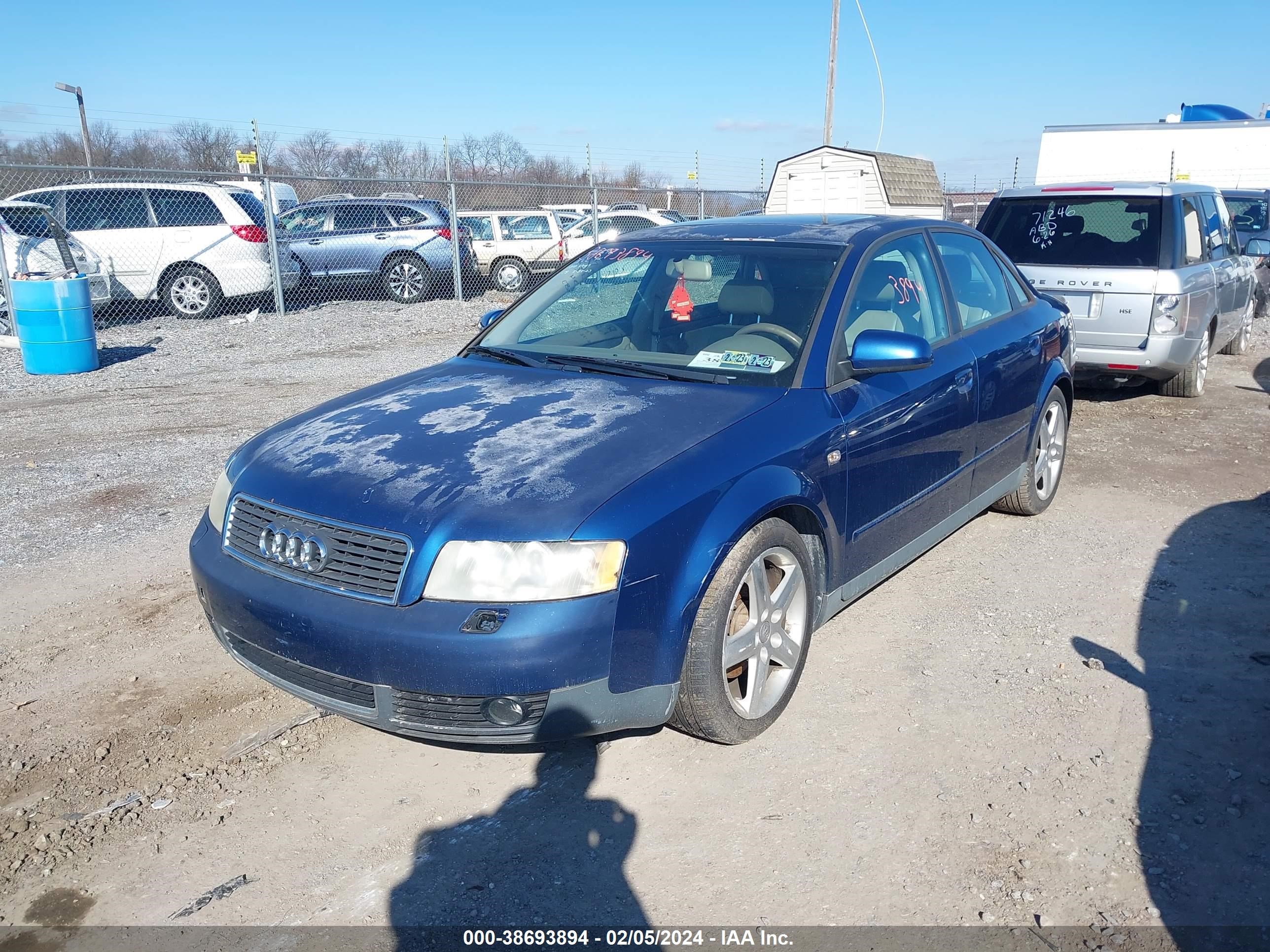 Photo 1 VIN: WAUJC68E74A060420 - AUDI A4 