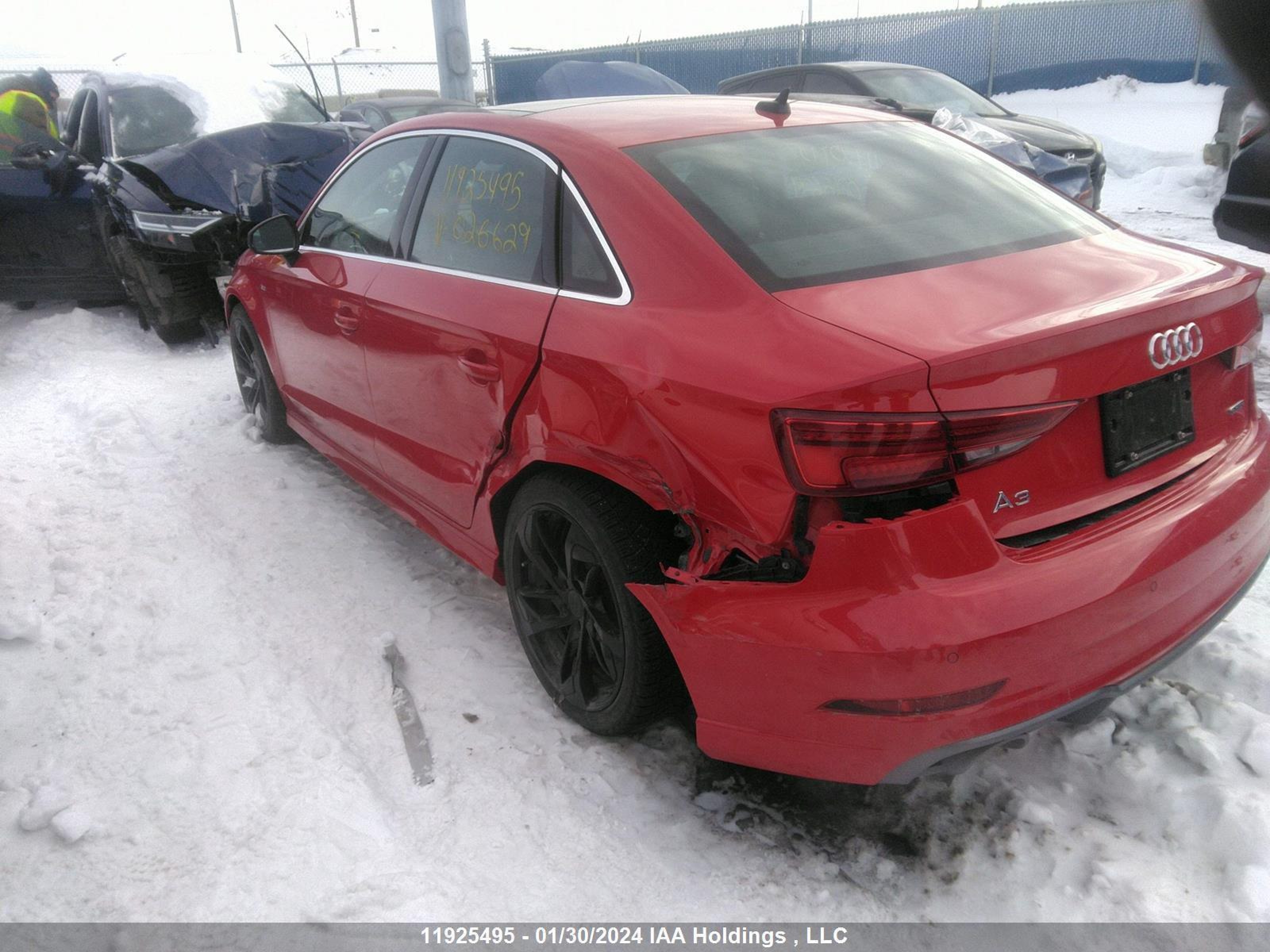 Photo 2 VIN: WAUJEGFF3LA026629 - AUDI A3 