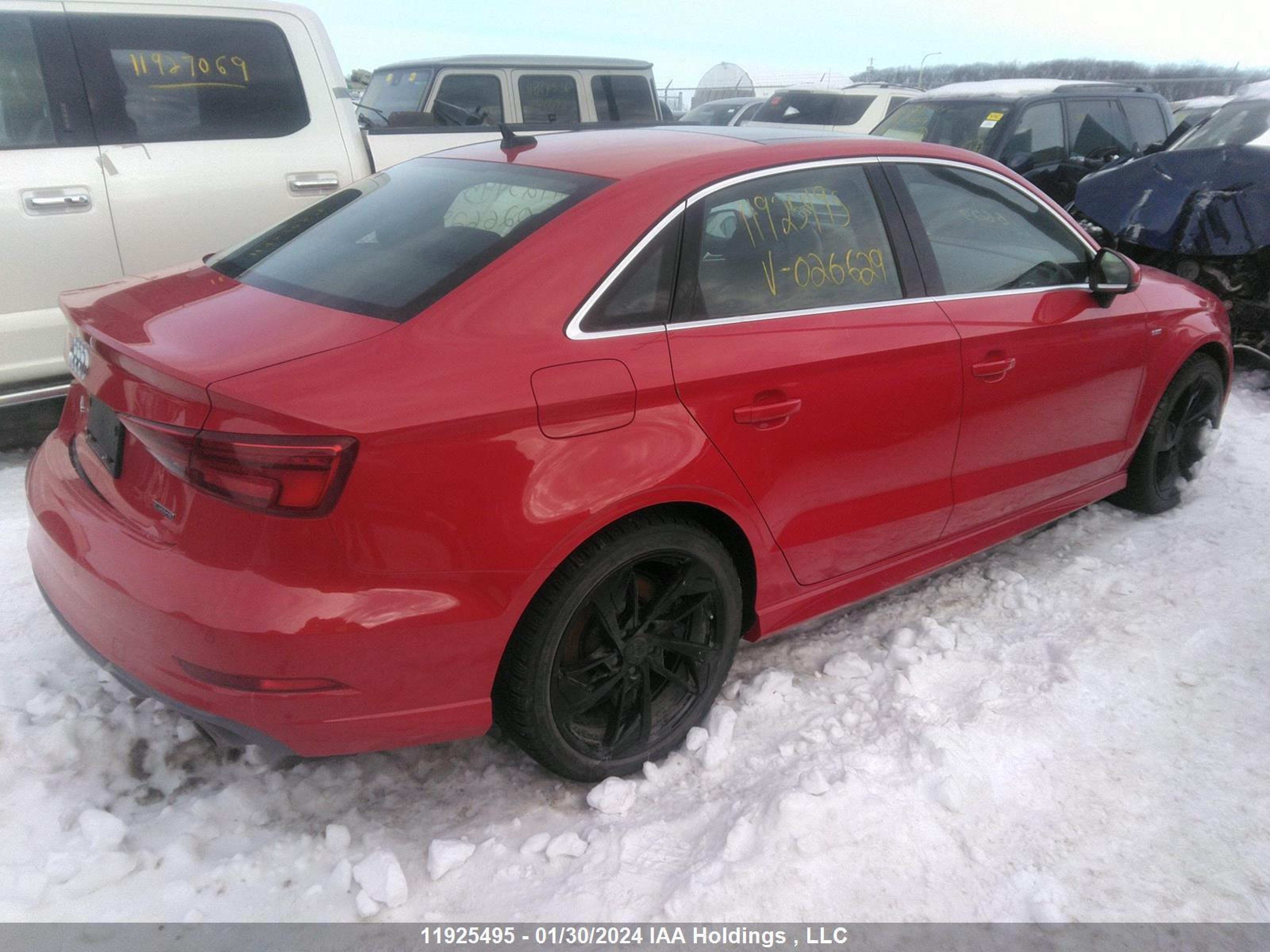 Photo 3 VIN: WAUJEGFF3LA026629 - AUDI A3 