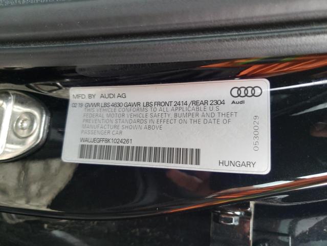 Photo 9 VIN: WAUJEGFF8K1024261 - AUDI A3 PREMIUM 