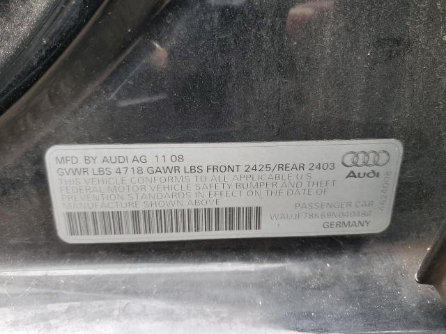 Photo 11 VIN: WAUJF78K69N040484 - AUDI A4 