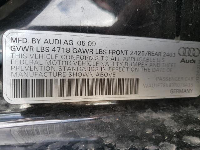 Photo 9 VIN: WAUJF78K89N076435 - AUDI A4 PREMIUM 