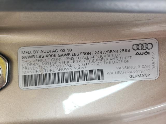 Photo 9 VIN: WAUJFAFH2AN019737 - AUDI A5 PREMIUM 