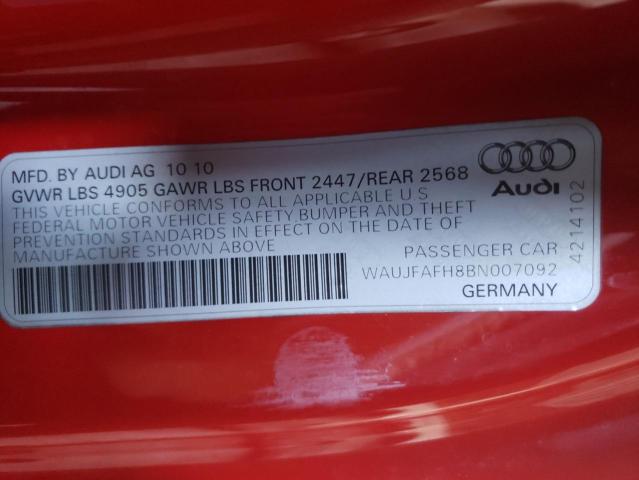 Photo 11 VIN: WAUJFAFH8BN007092 - AUDI A5 PREMIUM 