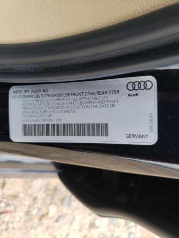 Photo 9 VIN: WAUJGAFC0DN061295 - AUDI A6 PRESTIG 