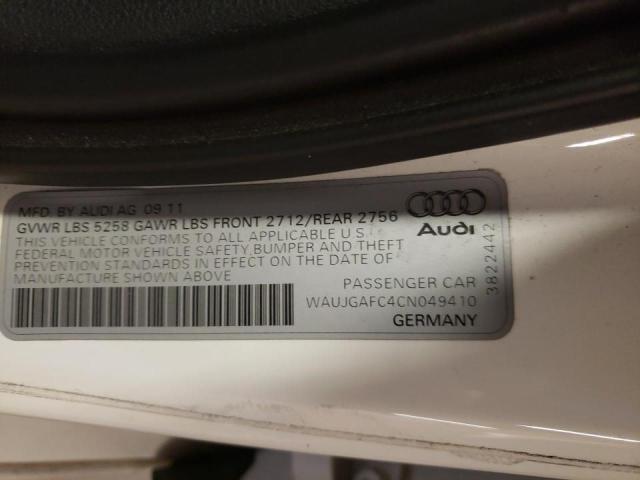 Photo 9 VIN: WAUJGAFC4CN049410 - AUDI A6 PRESTIG 