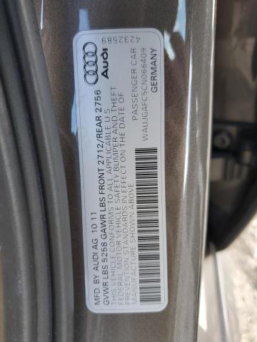 Photo 11 VIN: WAUJGAFC5CN066409 - AUDI A6 PRESTIG 