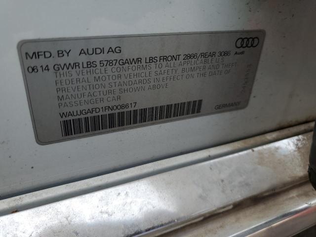 Photo 12 VIN: WAUJGAFD1FN008617 - AUDI A8 