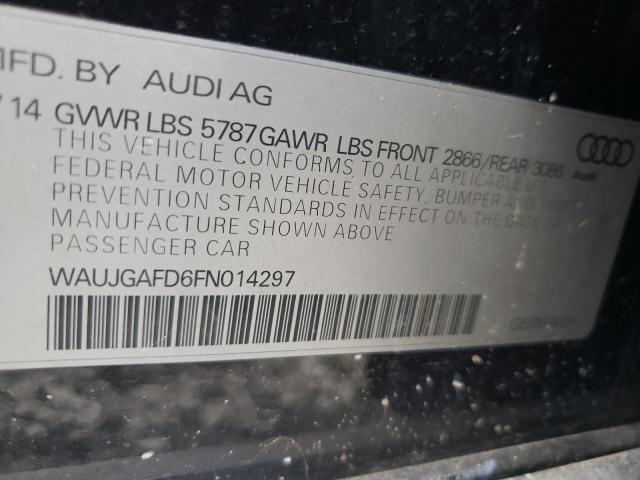 Photo 9 VIN: WAUJGAFD6FN014297 - AUDI A8 QUATTRO 