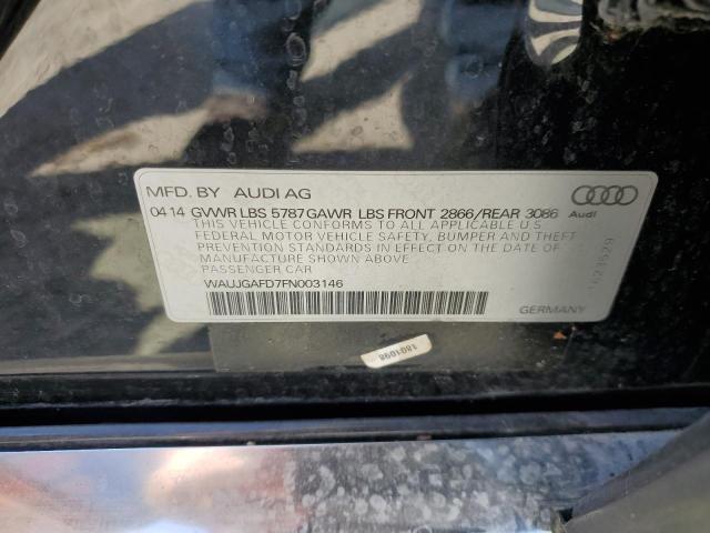 Photo 11 VIN: WAUJGAFD7FN003146 - AUDI A8 