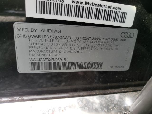 Photo 9 VIN: WAUJGAFDXFN039154 - AUDI A8 