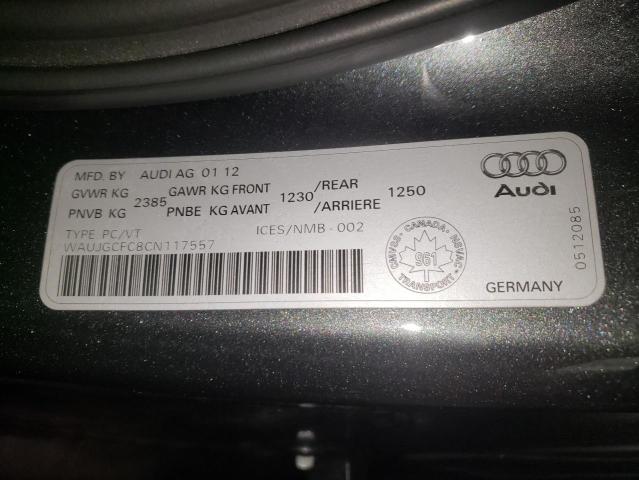 Photo 12 VIN: WAUJGCFC8CN117557 - AUDI A6 PRESTIG 