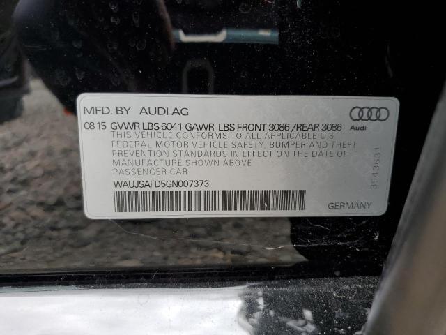 Photo 11 VIN: WAUJSAFD5GN007373 - AUDI S8 QUATTRO 