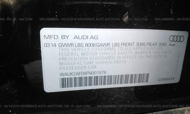 Photo 8 VIN: WAUK2AFD8FN001876 - AUDI S8 