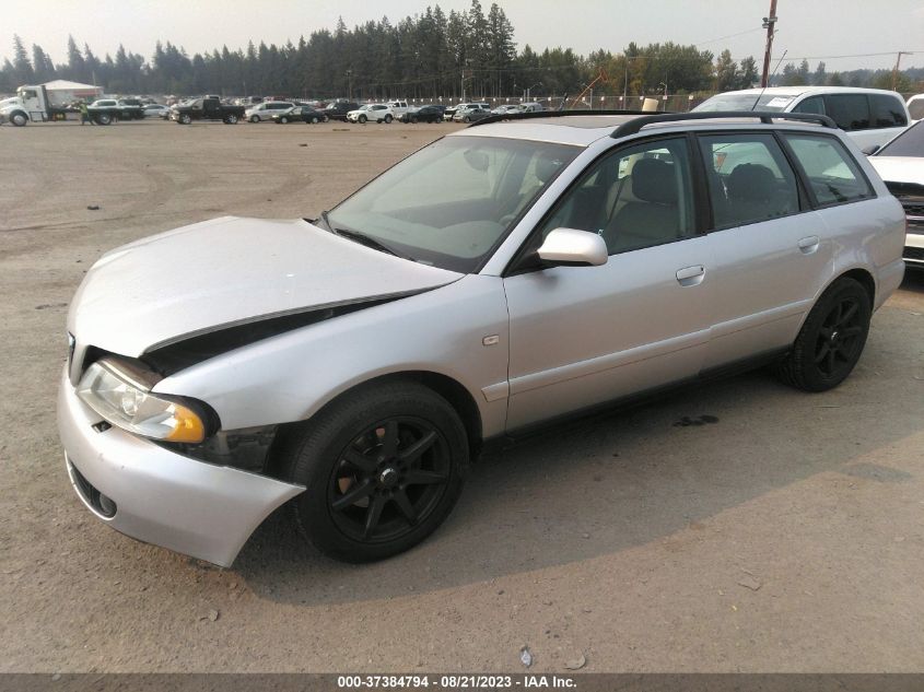 Photo 1 VIN: WAUKC68D01A001605 - AUDI A4 