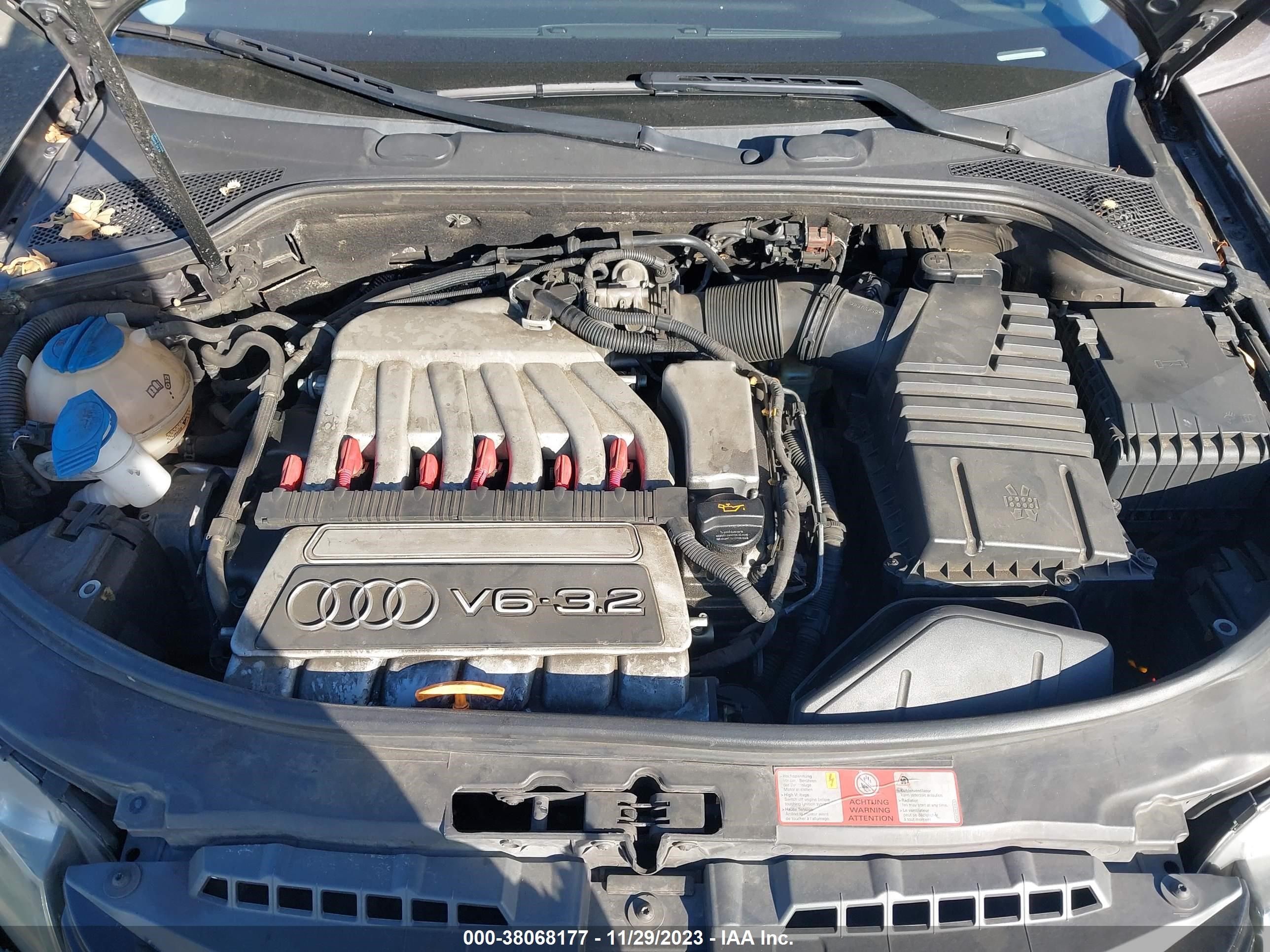 Photo 9 VIN: WAUKD78P36A106594 - AUDI A3 