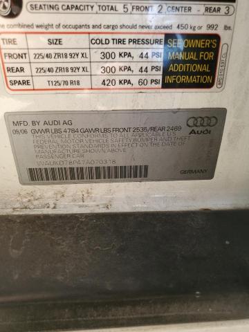 Photo 11 VIN: WAUKD78P47A070318 - AUDI A3 S-LINE 