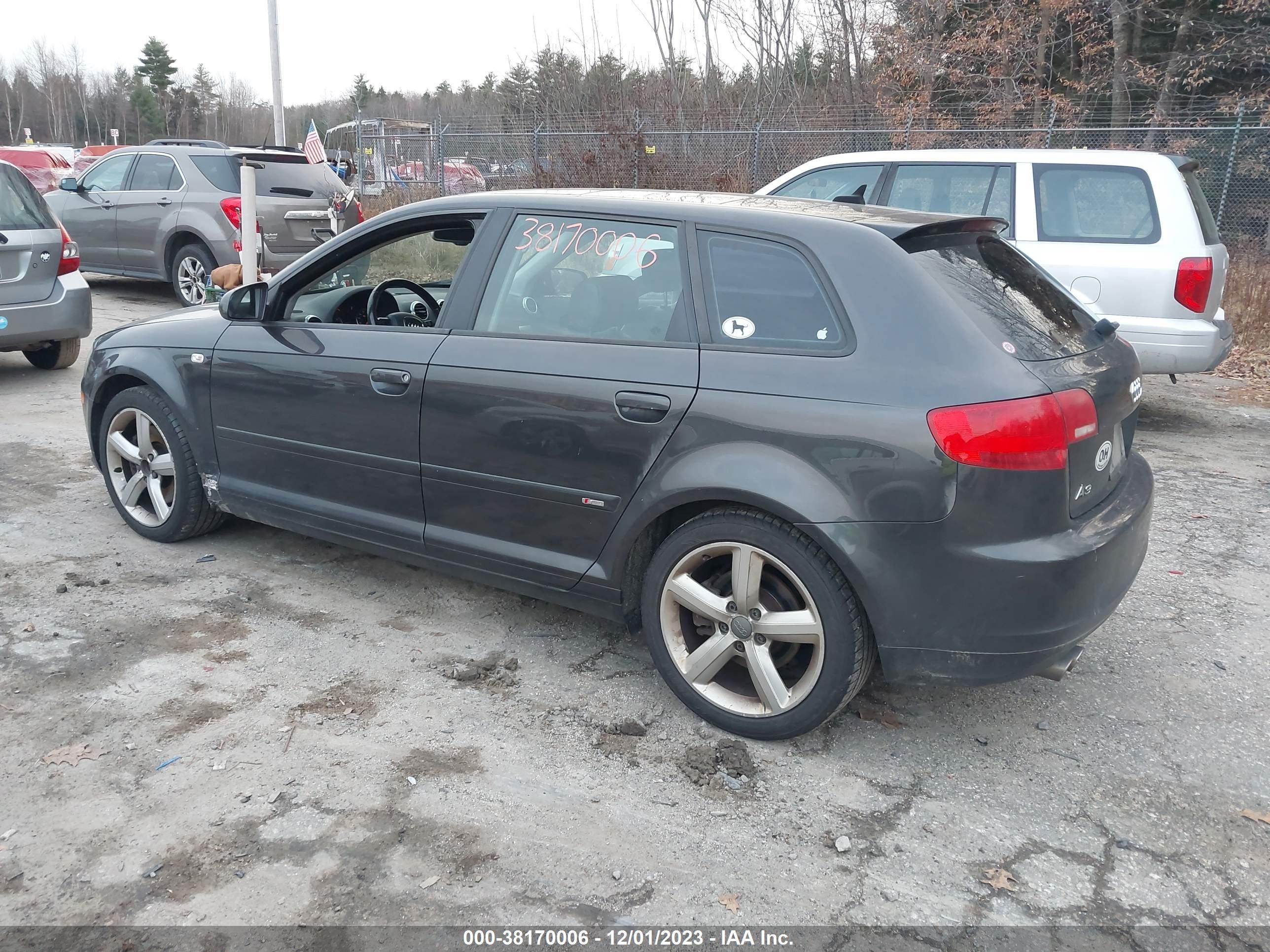 Photo 2 VIN: WAUKD78PX7A184954 - AUDI A3 