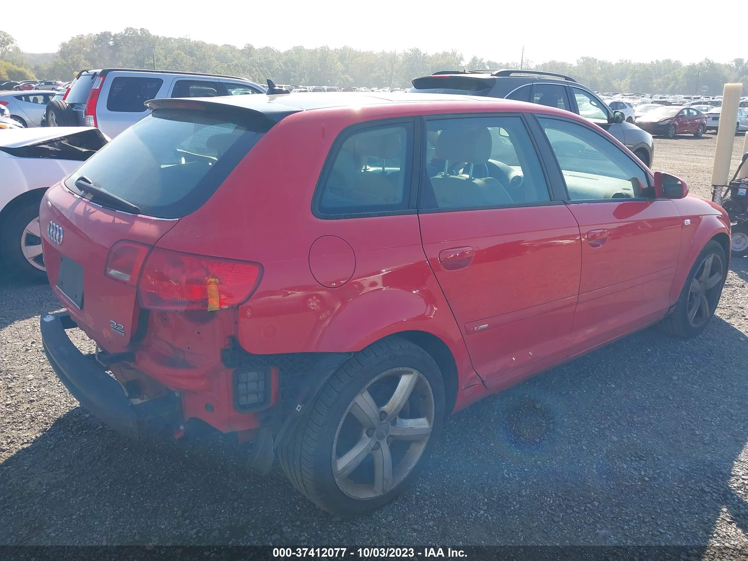 Photo 3 VIN: WAUKD78PX8A040516 - AUDI A3 