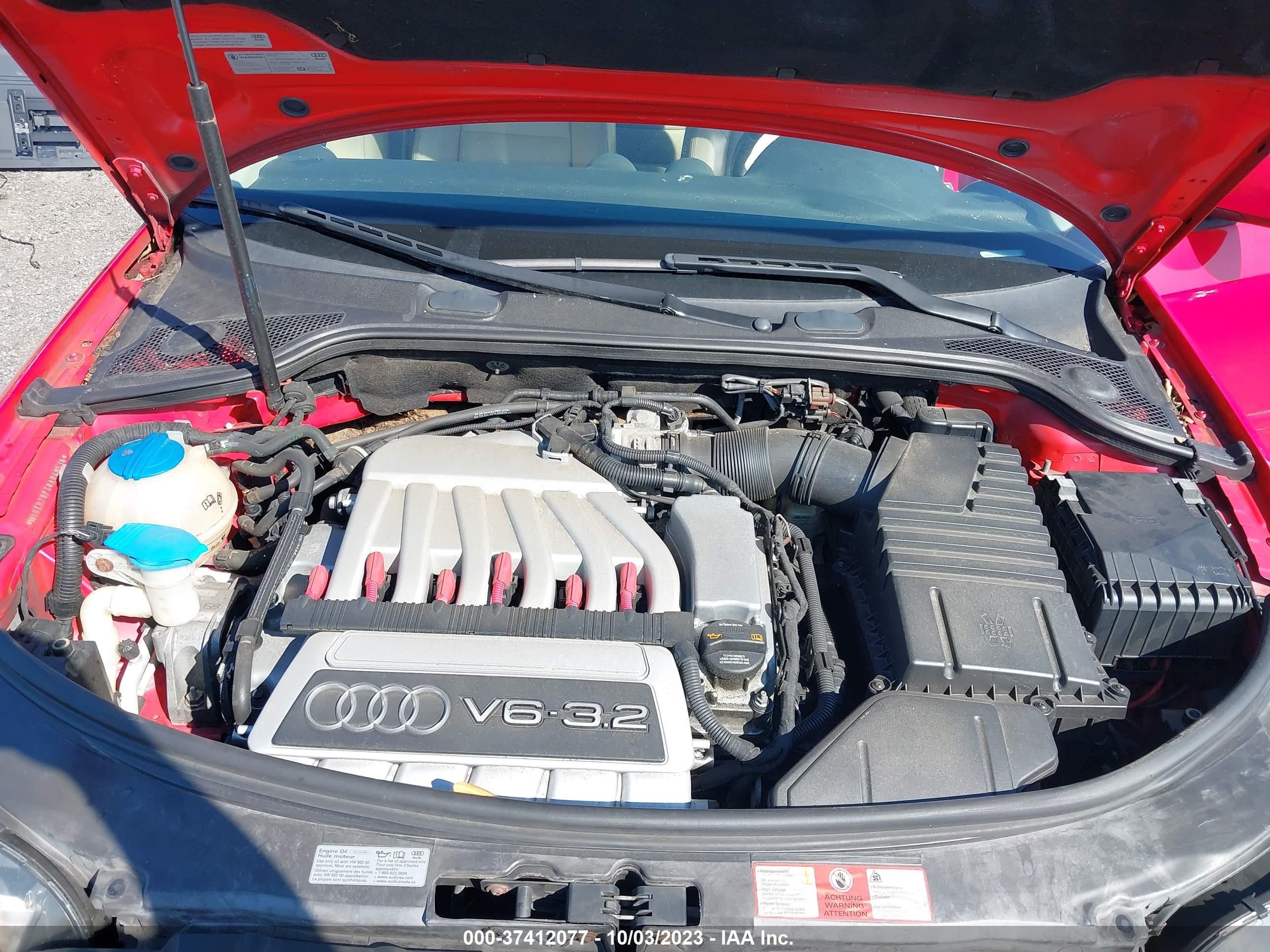 Photo 9 VIN: WAUKD78PX8A040516 - AUDI A3 