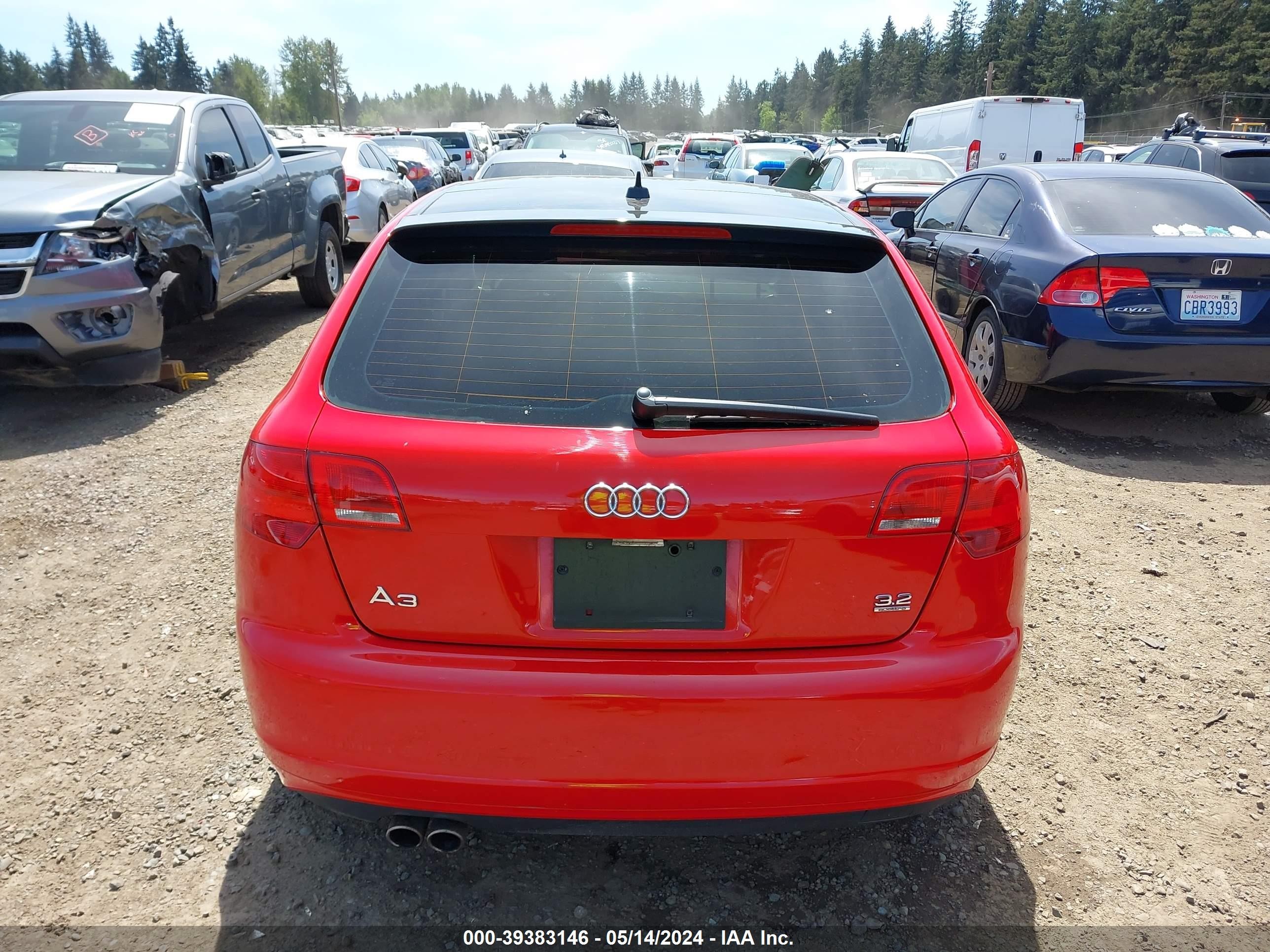 Photo 14 VIN: WAUKD98P17A021010 - AUDI A3 