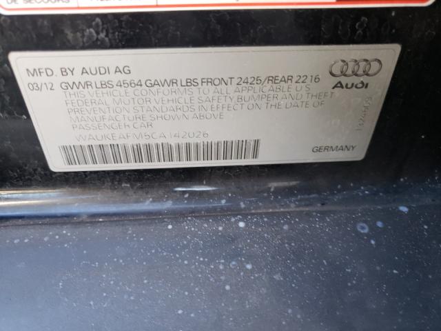 Photo 9 VIN: WAUKEAFM5CA142026 - AUDI A3 