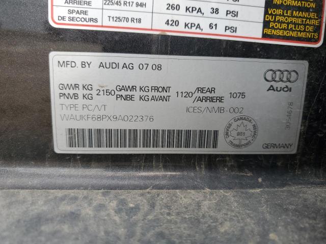 Photo 12 VIN: WAUKF68PX9A022376 - AUDI A3 