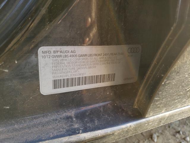 Photo 9 VIN: WAUKFAFL3DN028301 - AUDI A4 PRESTIG 