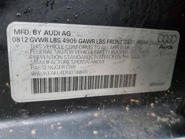 Photo 12 VIN: WAUKFAFL4DN018845 - AUDI A4 