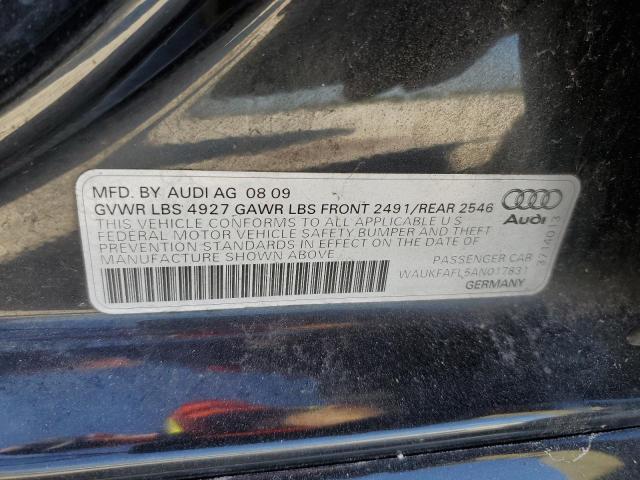 Photo 12 VIN: WAUKFAFL5AN017831 - AUDI A4 PRESTIG 