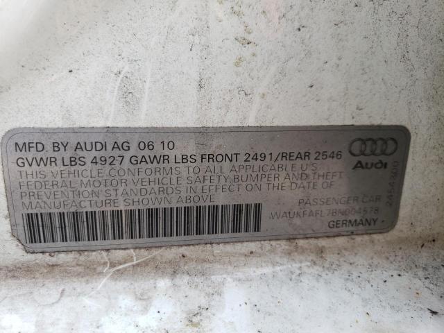 Photo 11 VIN: WAUKFAFL7BN004578 - AUDI A4 PRESTIG 