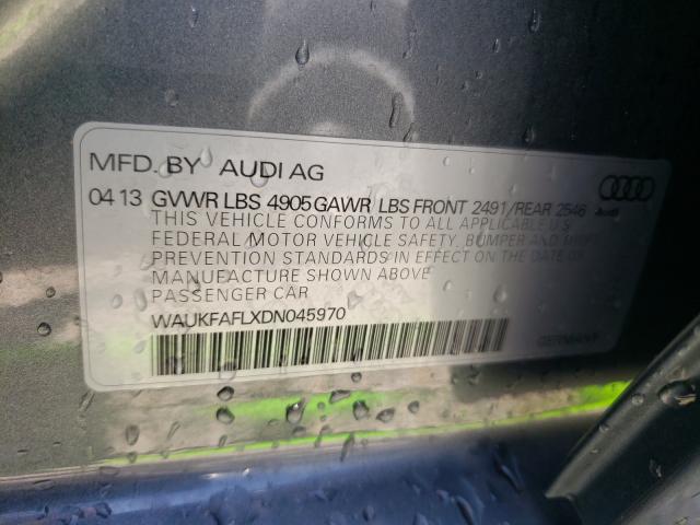 Photo 9 VIN: WAUKFAFLXDN045970 - AUDI A4 