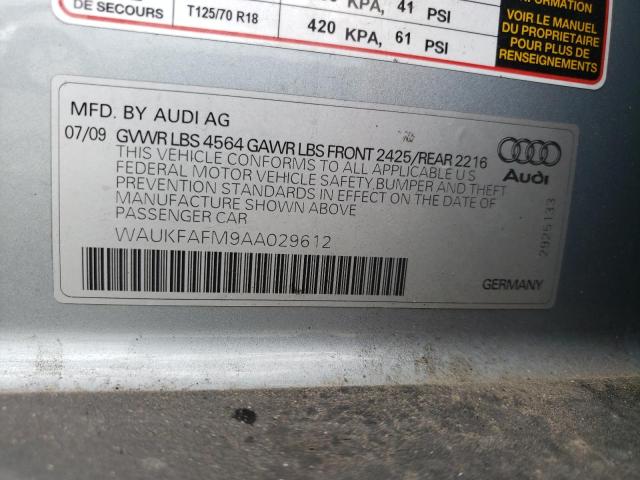 Photo 11 VIN: WAUKFAFM9AA029612 - AUDI A3 PREMIUM 