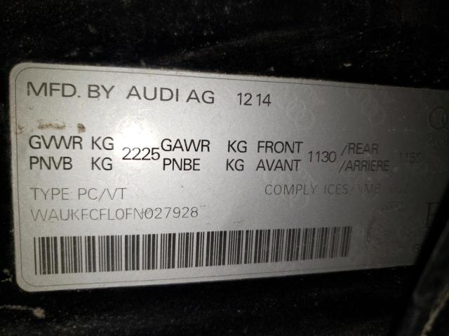 Photo 12 VIN: WAUKFCFL0FN027928 - AUDI A4 PRESTIG 