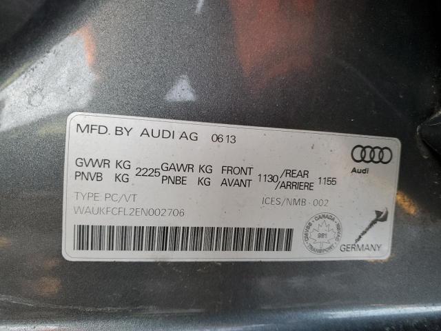 Photo 11 VIN: WAUKFCFL2EN002706 - AUDI A4 