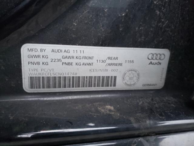 Photo 9 VIN: WAUKFCFL5CN014748 - AUDI A4 PRESTIG 