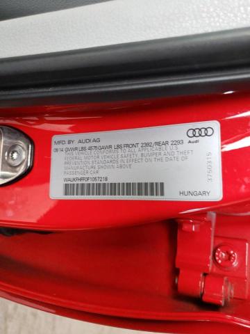 Photo 9 VIN: WAUKFHFF0F1057218 - AUDI A3 PRESTIG 