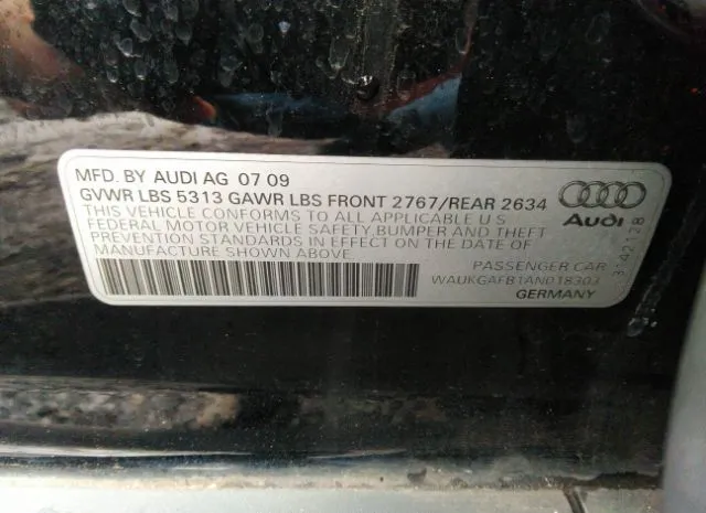 Photo 8 VIN: WAUKGAFB1AN018303 - AUDI A6 