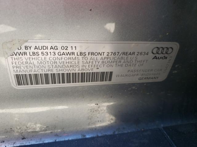 Photo 9 VIN: WAUKGAFB1BN059645 - AUDI A6 