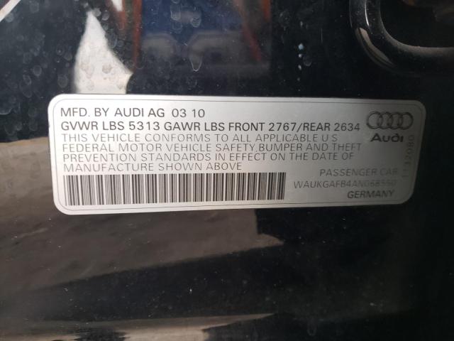 Photo 11 VIN: WAUKGAFB4AN068550 - AUDI A6 PRESTIG 