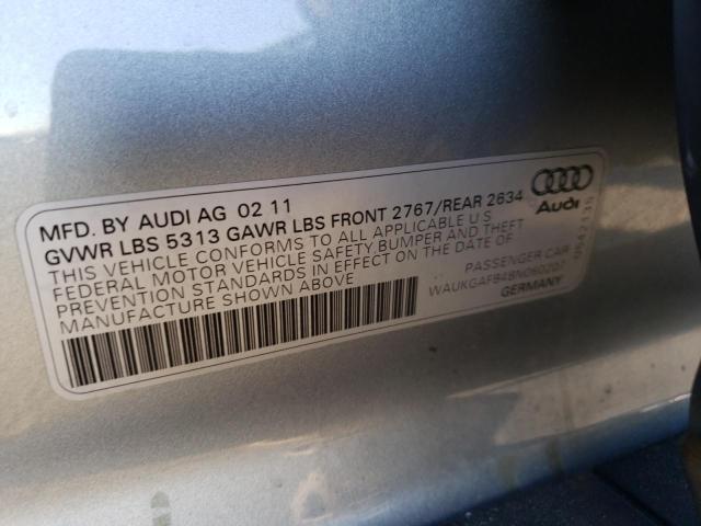 Photo 9 VIN: WAUKGAFB4BN060207 - AUDI A6 PRESTIG 