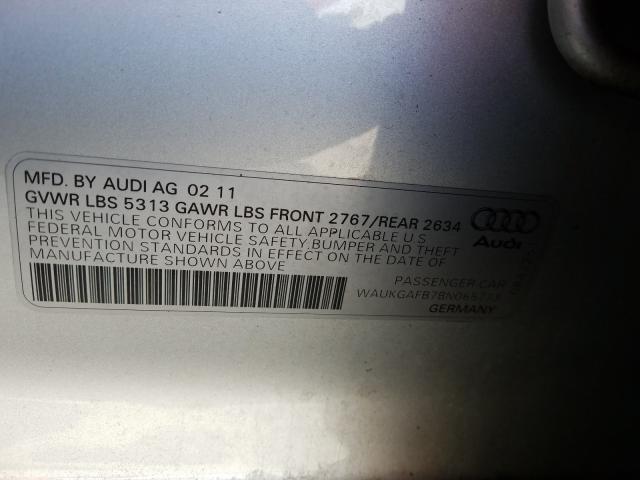 Photo 9 VIN: WAUKGAFB7BN065773 - AUDI A6 PRESTIG 