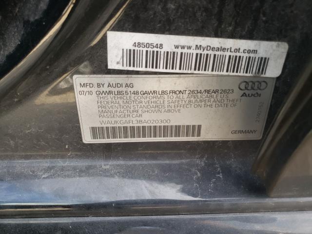 Photo 9 VIN: WAUKGAFL3BA020300 - AUDI S4 