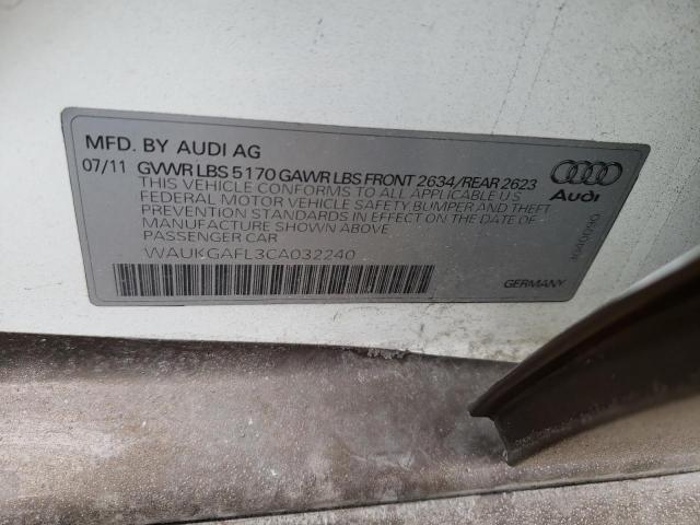 Photo 11 VIN: WAUKGAFL3CA032240 - AUDI S4 PRESTIG 