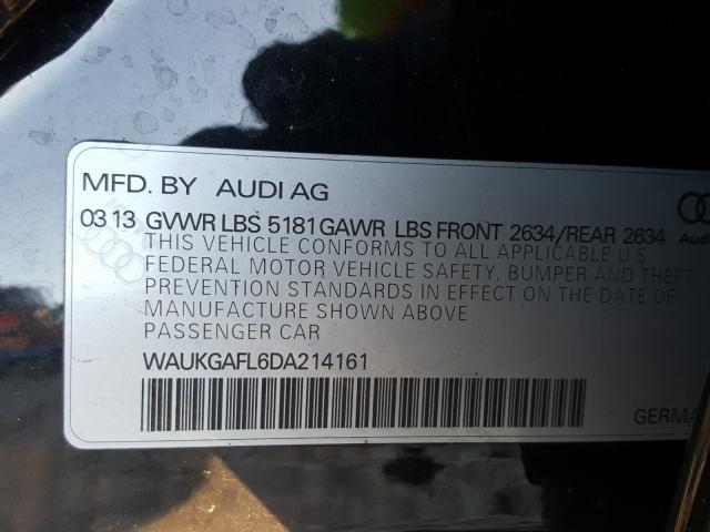 Photo 9 VIN: WAUKGAFL6DA214161 - AUDI S4 PRESTIG 