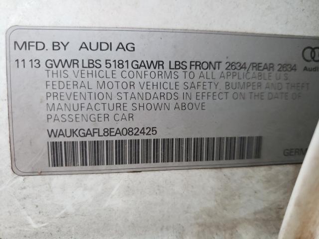 Photo 9 VIN: WAUKGAFL8EA082425 - AUDI S4 PRESTIG 