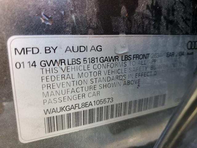 Photo 12 VIN: WAUKGAFL8EA105573 - AUDI S4 PRESTIG 