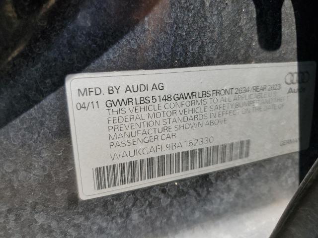 Photo 11 VIN: WAUKGAFL9BA162330 - AUDI S4 PRESTIG 