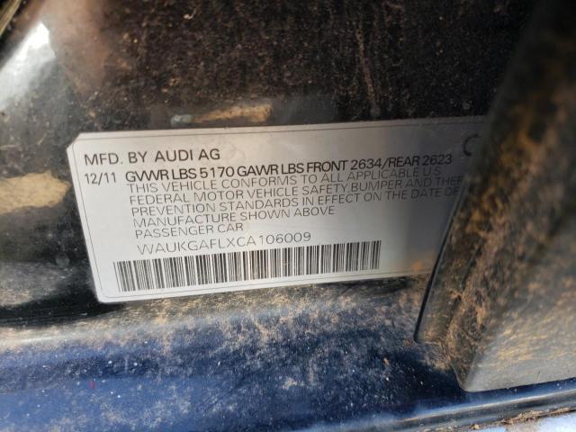 Photo 9 VIN: WAUKGAFLXCA106009 - AUDI S4 PRESTIG 