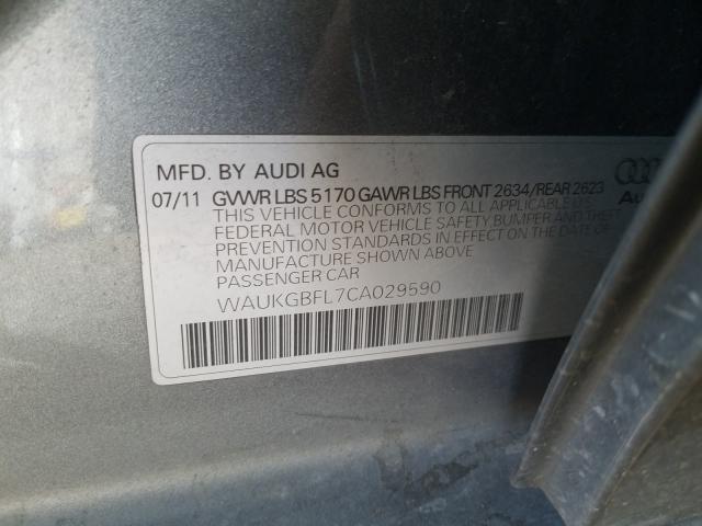 Photo 9 VIN: WAUKGBFL7CA029590 - AUDI S4 PRESTIG 